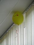 Helio balionas palubėje